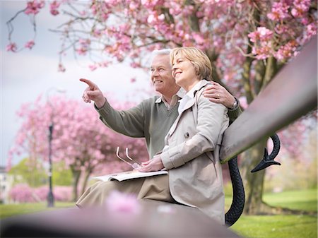649-03883678
© Masterfile Royalty-Free
Model Release: Yes
Property Release: No
Older couple sitting on park bench